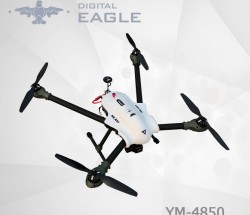 数字鹰YM-4850四轴警用无人机载重1公斤续航20分钟