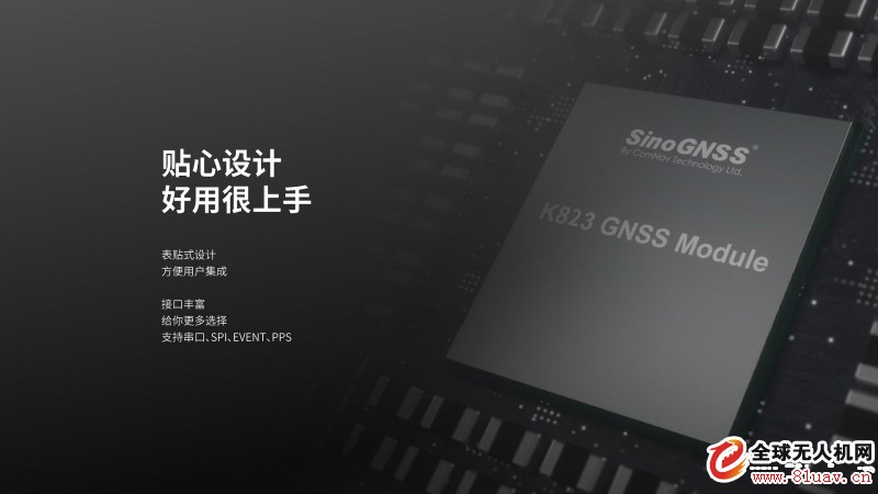 K823 北斗/GNSS高精度定位定向模块
