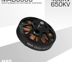 MAD轻量化多轴/旋翼盘式无刷电机 EEE爱好者级别3506