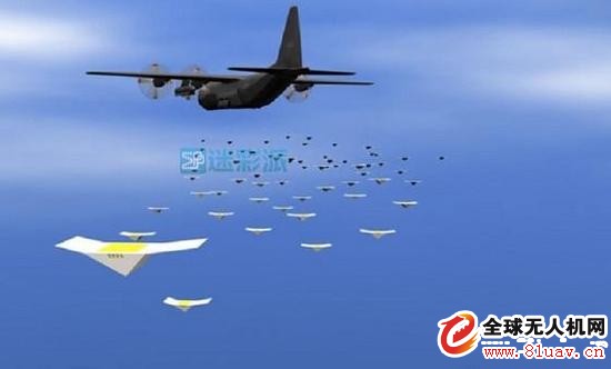 中国研成蜂群无人机军队 可消耗敌高价值武器