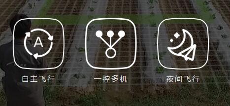 极飞P10 2018款植保无人机自主飞行 一控多机 夜间飞行