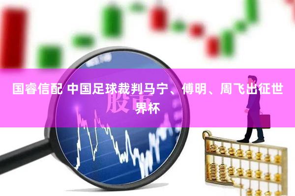 国睿信配 中国足球裁判马宁、傅明、周飞出征世界杯
