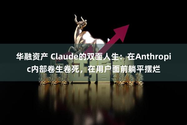 华融资产 Claude的双面人生：在Anthropic内部卷生卷死，在用户面前躺平摆烂