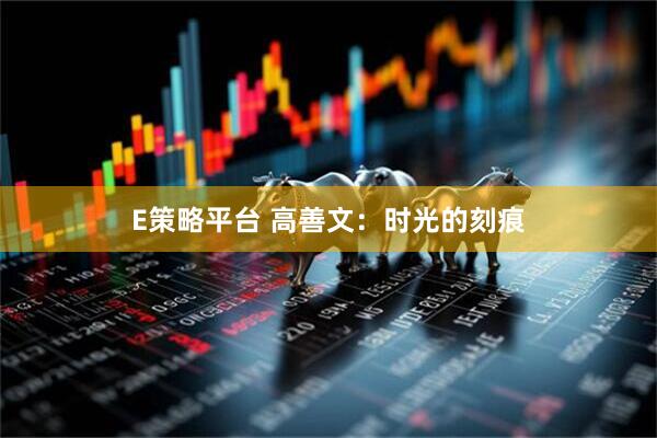 E策略平台 高善文：时光的刻痕
